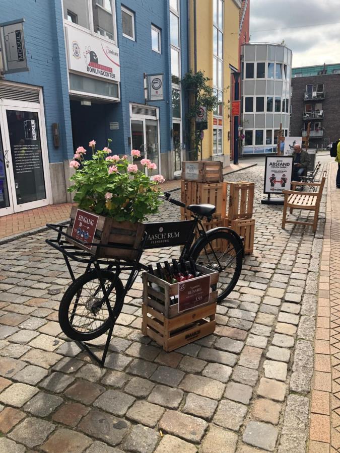 Burghofdrei Hygge & Zentral P-Platz Streaming Flensburg Exterior foto